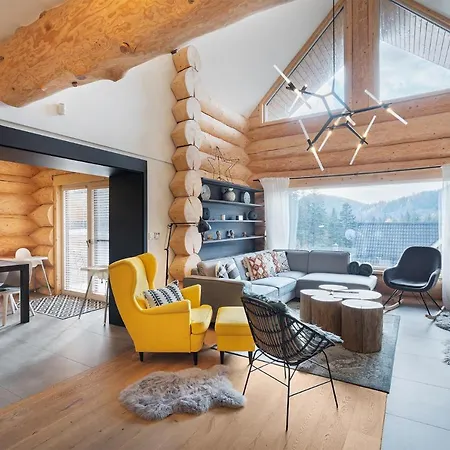 Chalet Ondrej Tale-chopok-bbq-fire Pit-kids Playground-views Chalet Tale