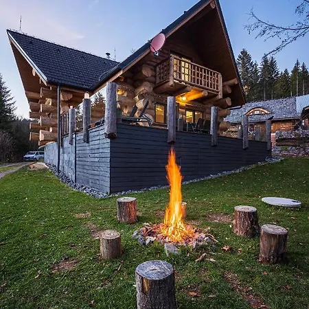 Chalet Ondrej Tale-chopok-bbq-fire Pit-kids Playground-views