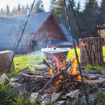 Chalet Ondrej Tale-chopok-bbq-fire Pit-kids Playground-views Tale