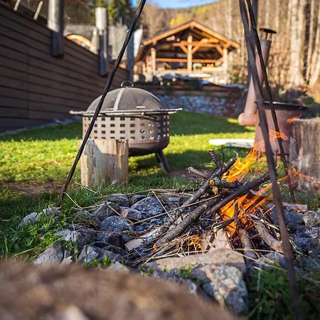 Chalet Chalet Ondrej Tale-chopok-bbq-fire Pit-kids Playground-views Tale