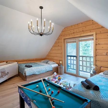 Alpehytte Chalet Ondrej Tale-chopok-bbq-fire Pit-kids Playground-views Tale